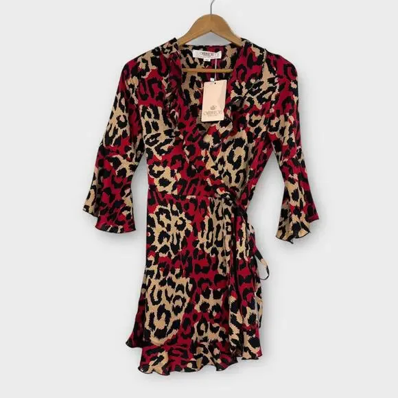 knee length dresses for ladies EASY TIGER Color Block Pinwheel Mini Dress